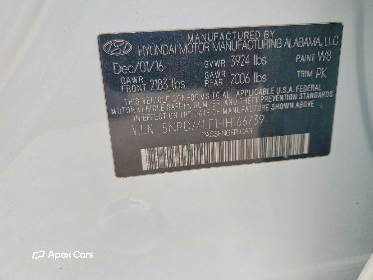 Hyundai Elantra 2017