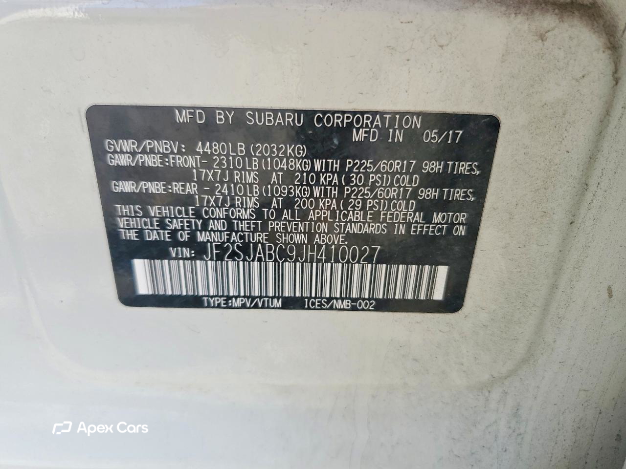 Subaru Forester 2018