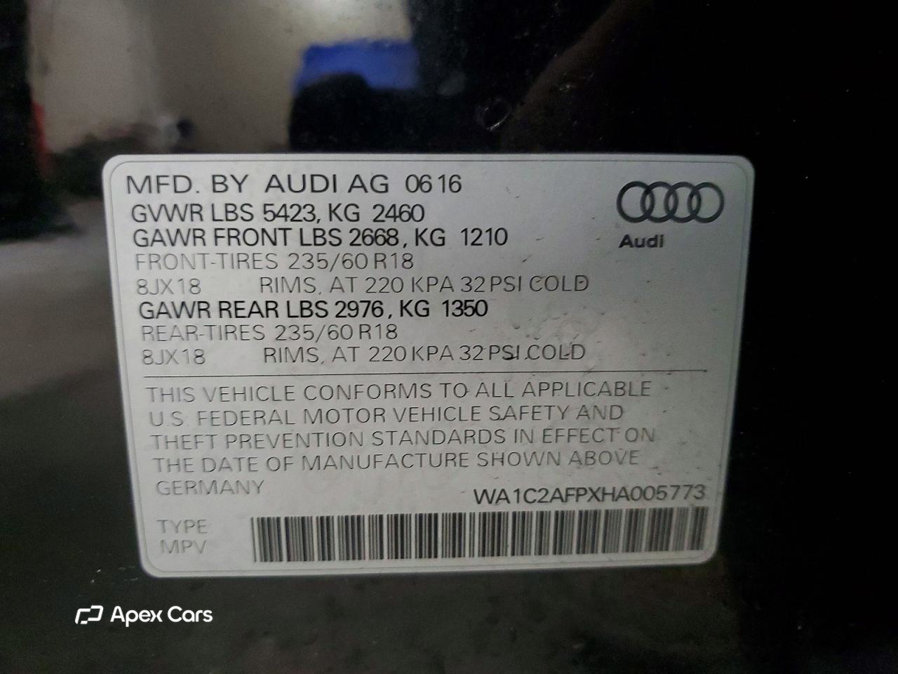 Audi Q5 2017