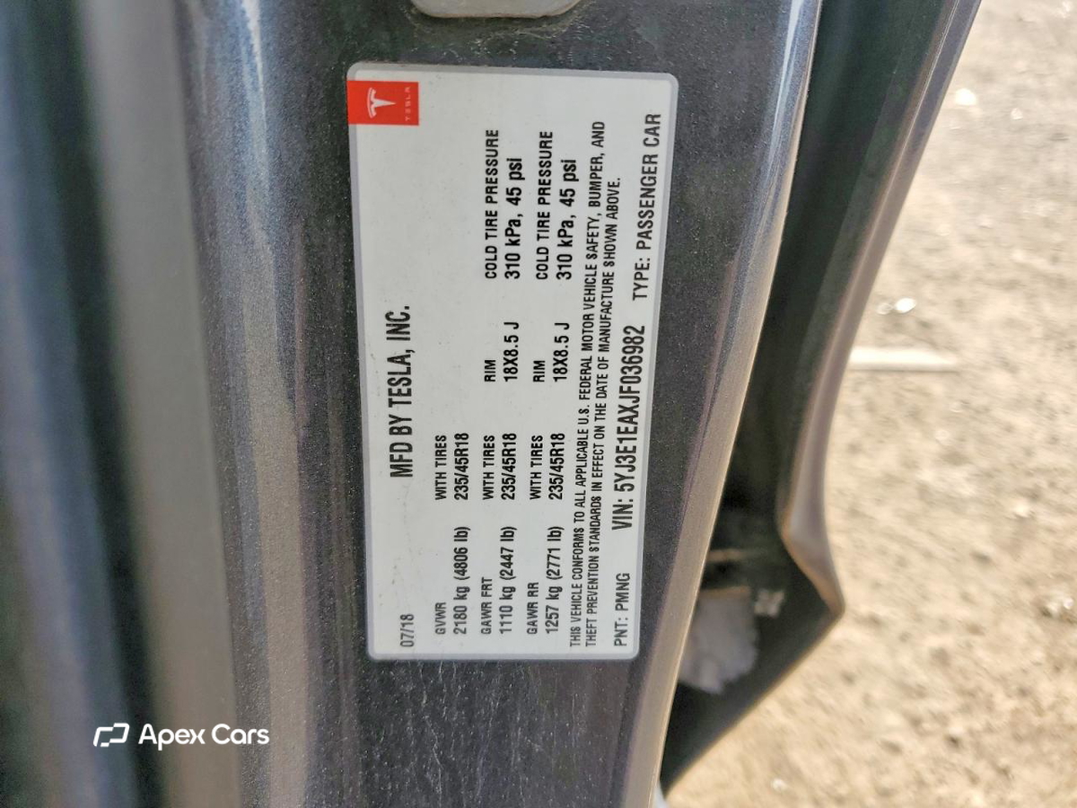 Tesla Model 3 2018
