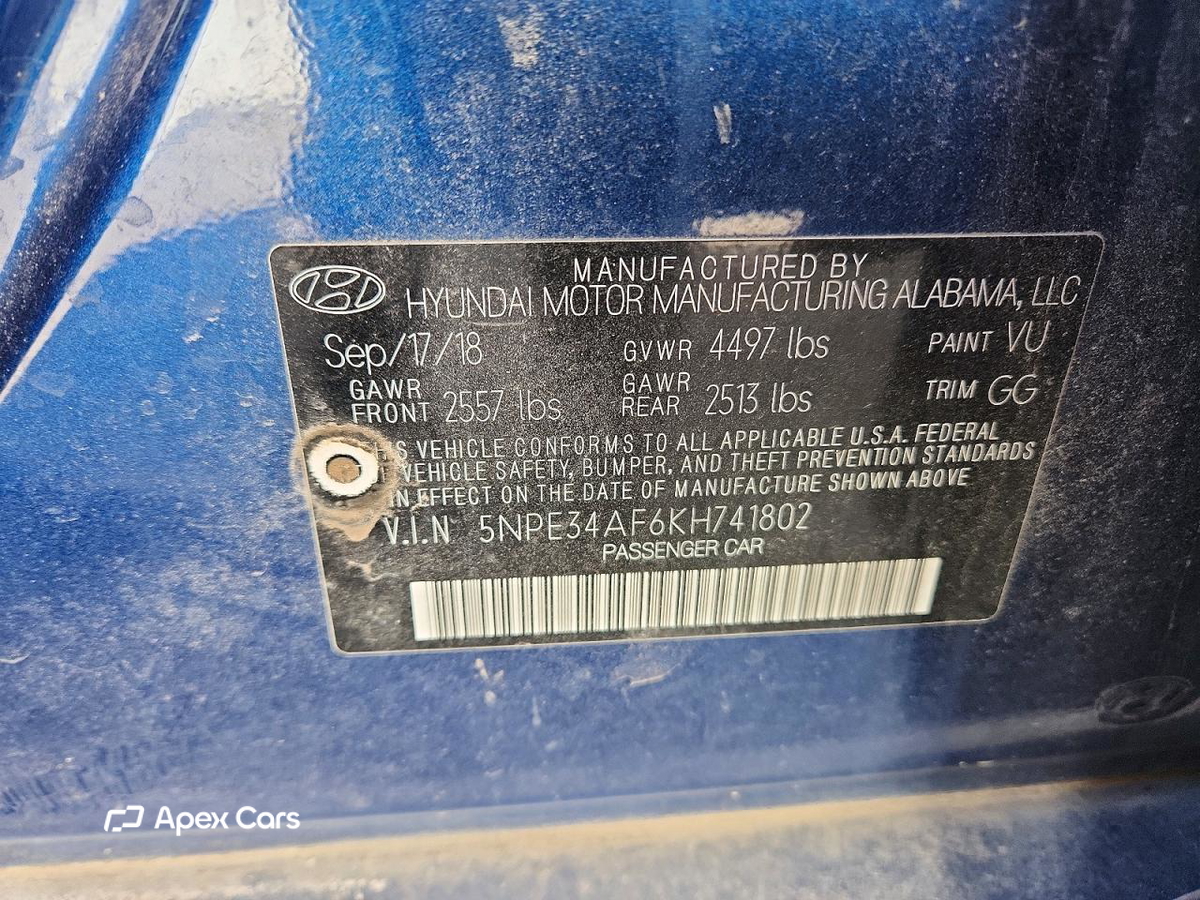 Hyundai Sonata 2019