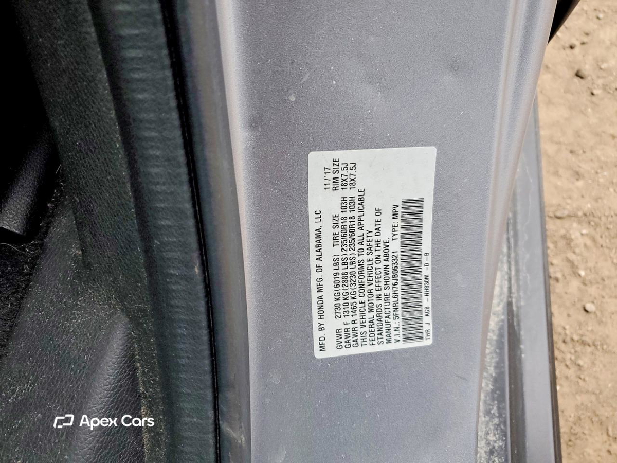 Honda Odyssey 2018