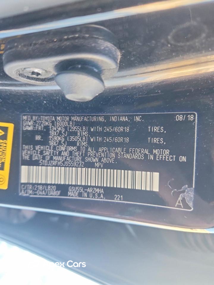Toyota Highlander 2018