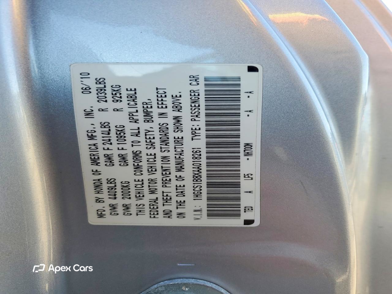 Honda Accord 2010