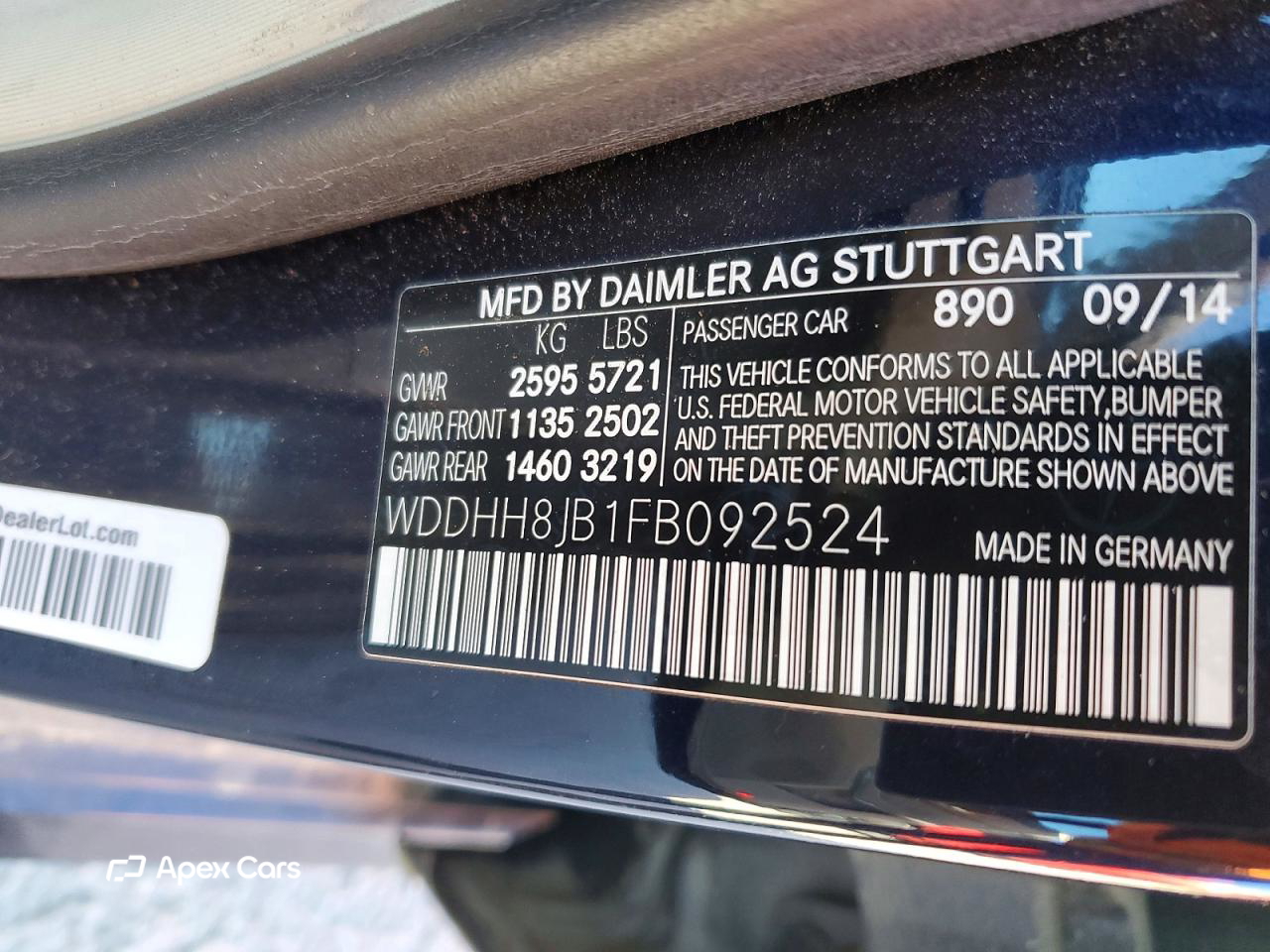 Mercedes-Benz E-klasse 2015