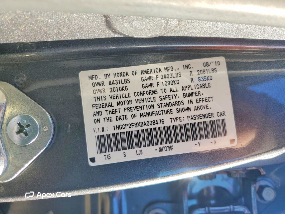 Honda Accord 2011