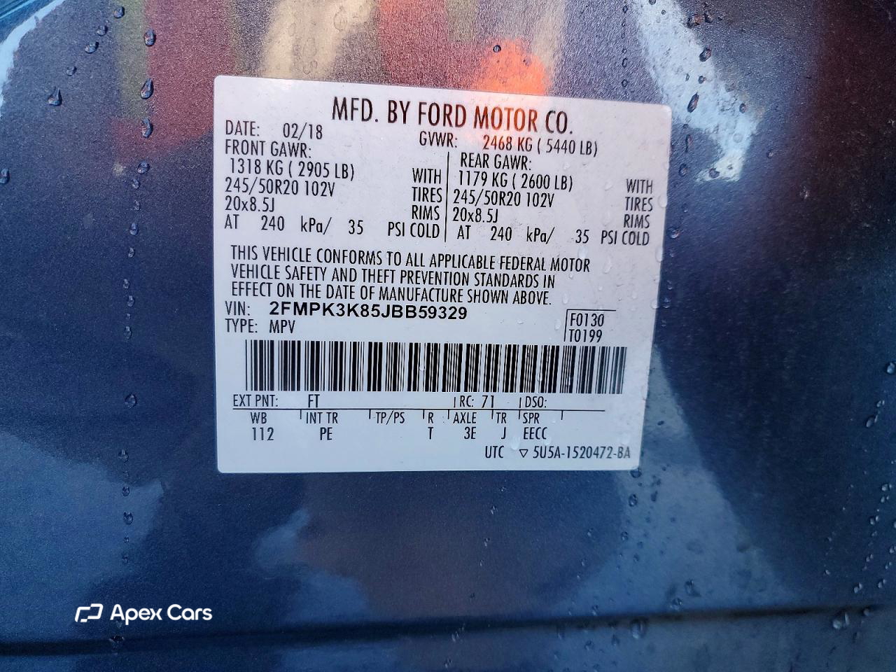 Ford Edge 2018