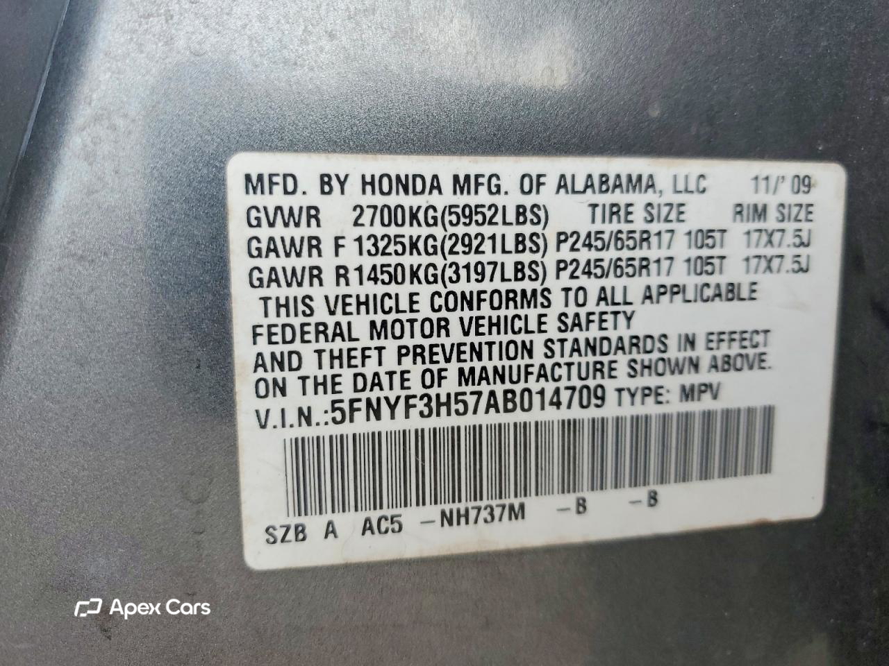 Honda Pilot 2010
