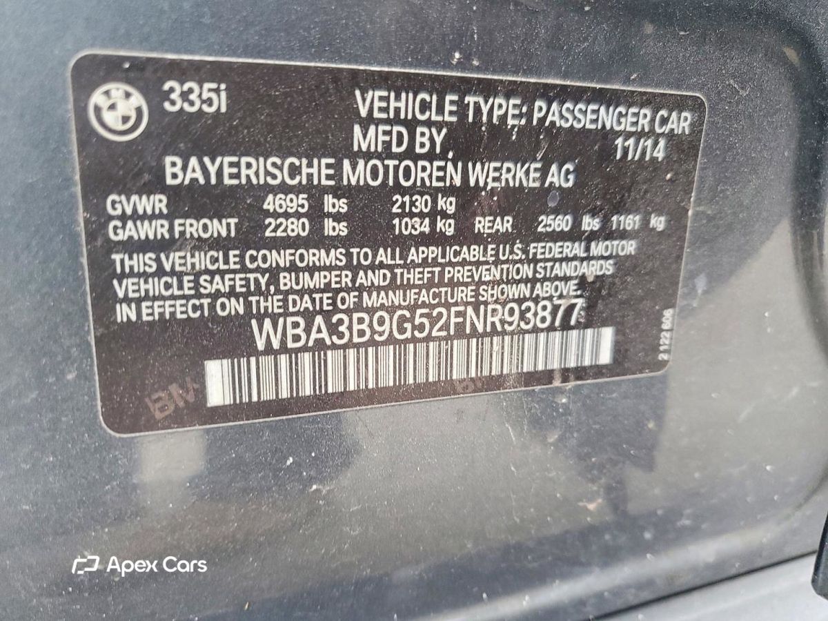 BMW Series 3 2015