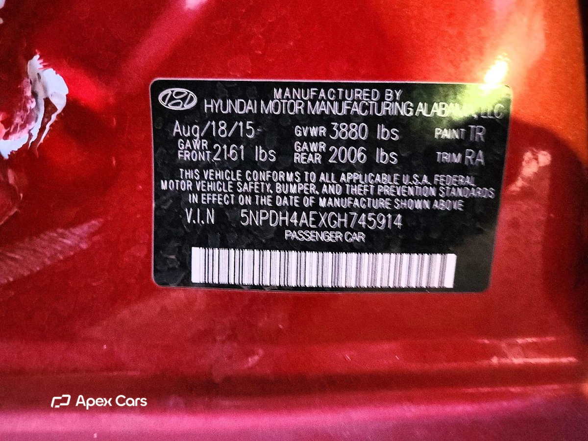 Hyundai Elantra 2016