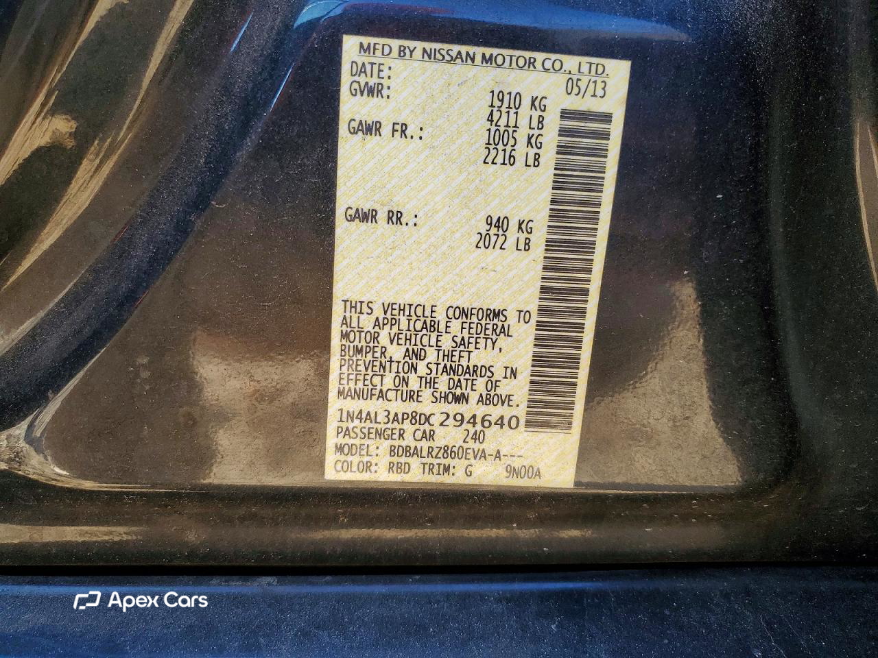 Nissan Altima 2013