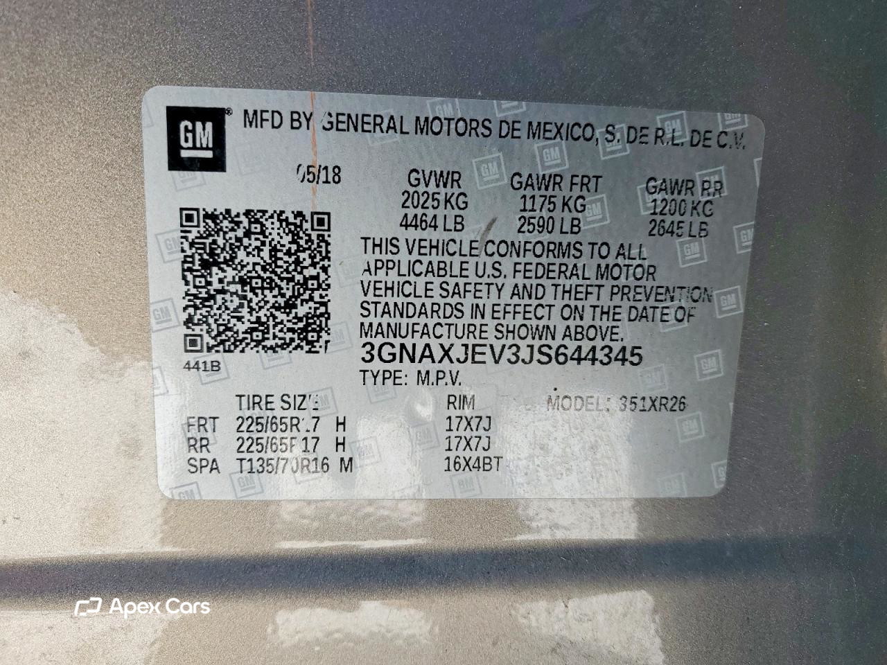 Chevrolet Equinox 2018
