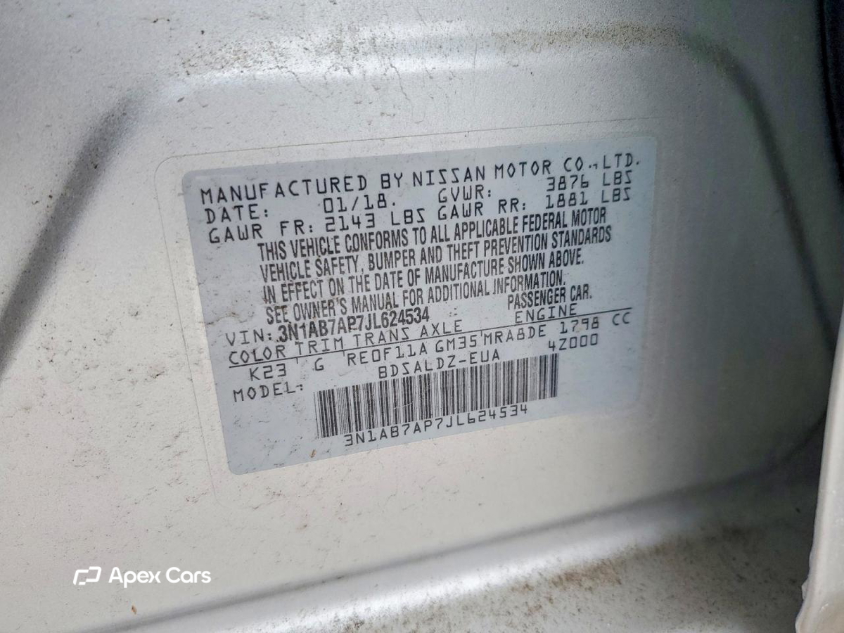 Nissan Sentra 2018