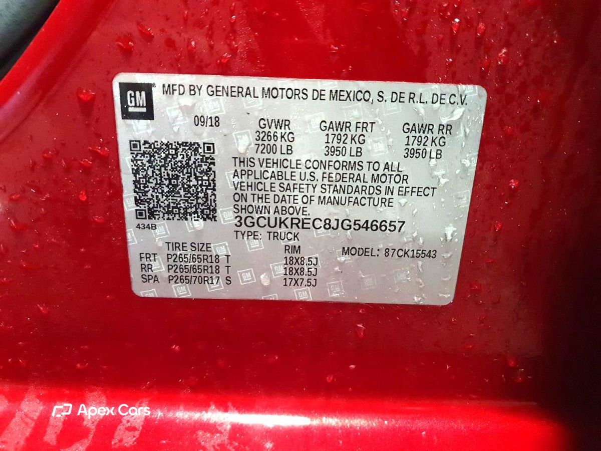 Chevrolet Silverado 2018