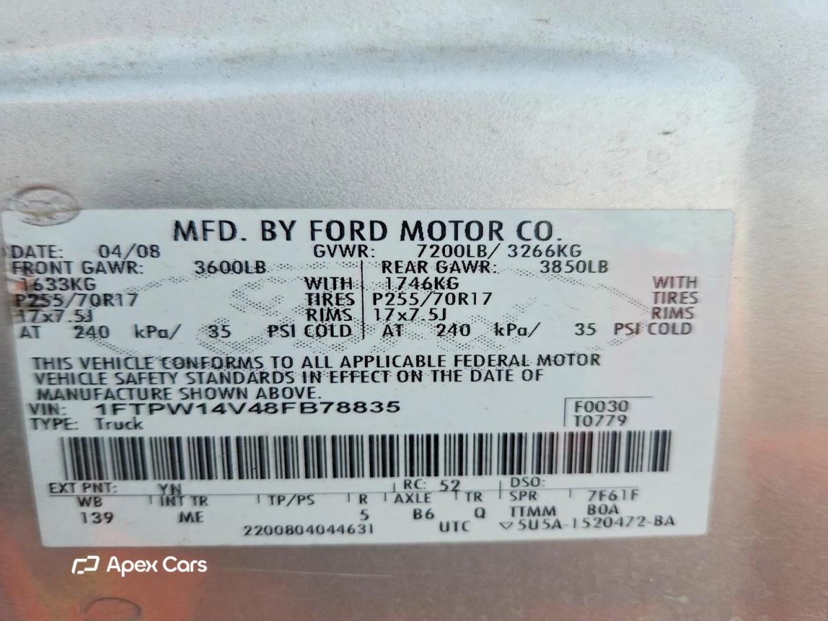 Ford F-150 2008