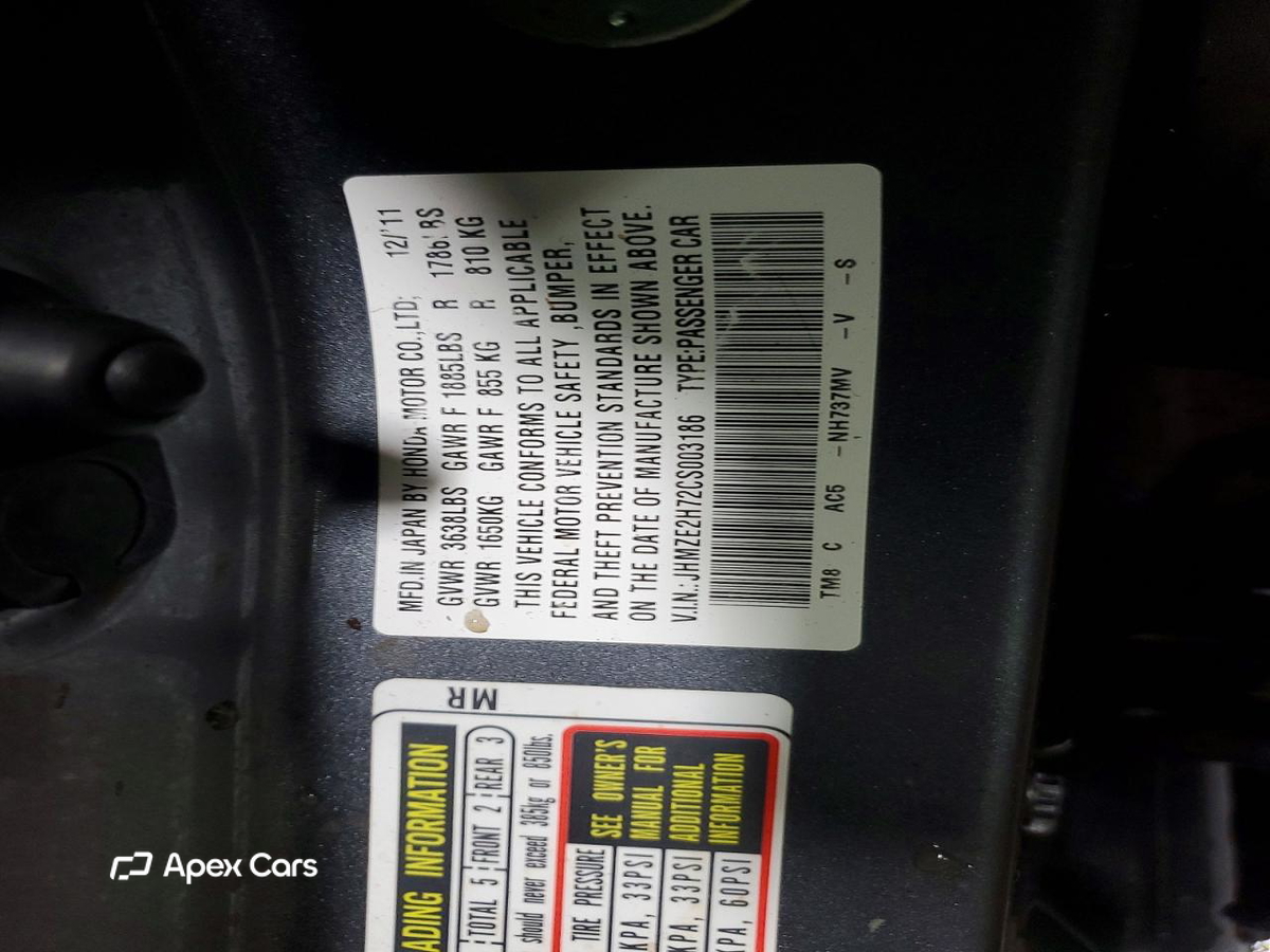 Honda Insight 2012