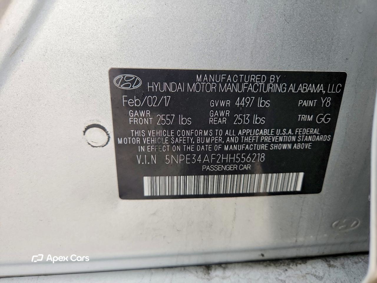 Hyundai Sonata 2017