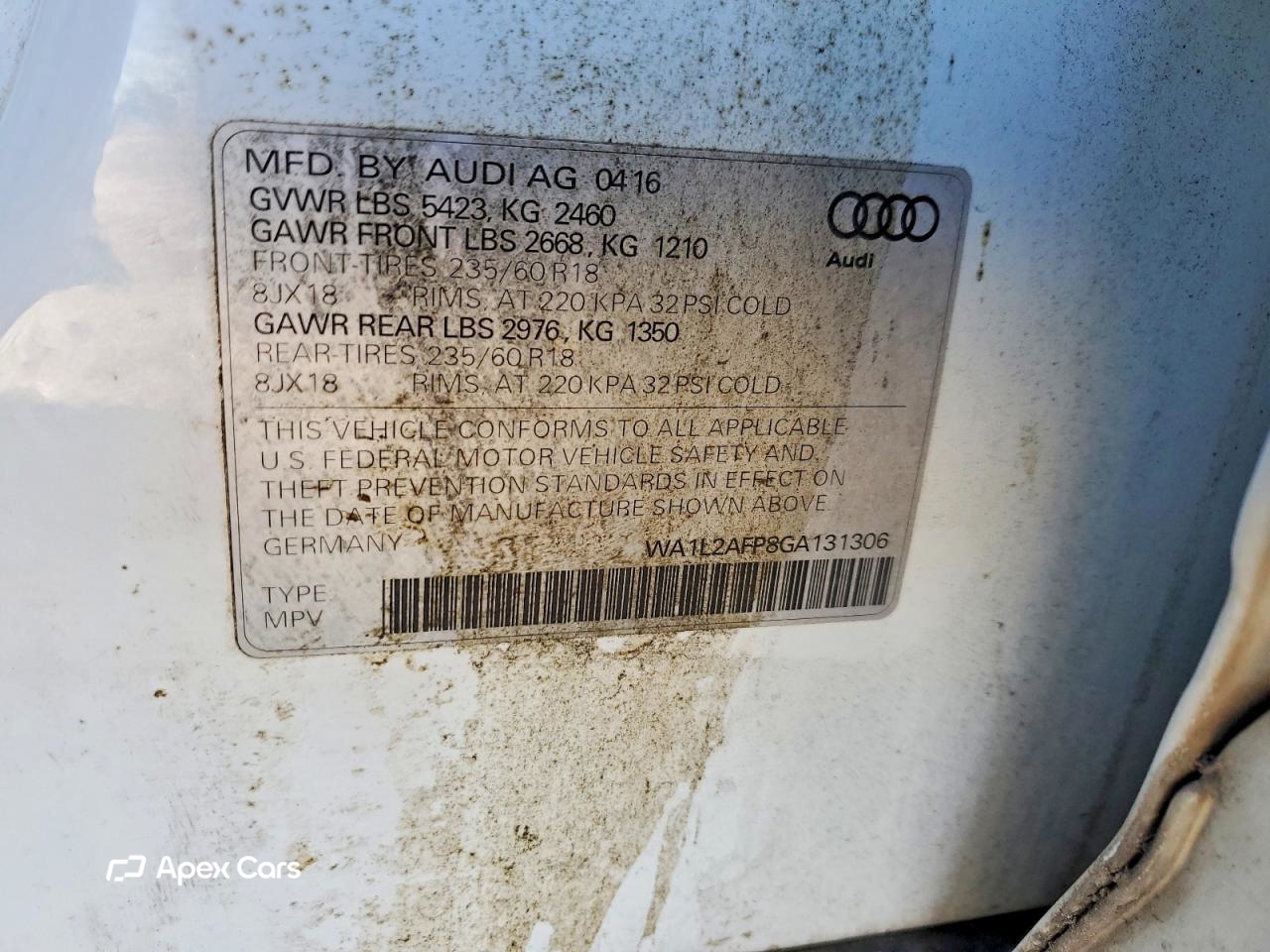 Audi Q5 2016