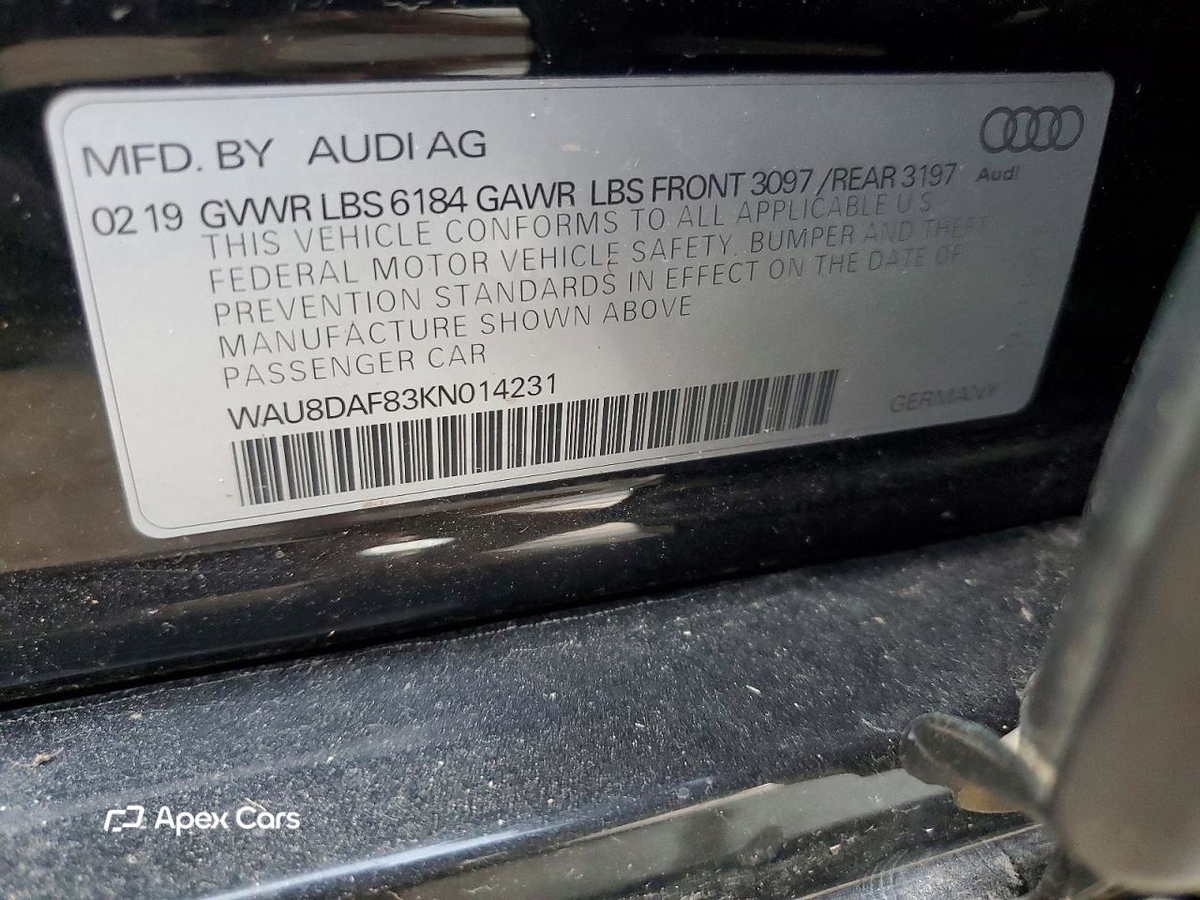 Audi A8 2019
