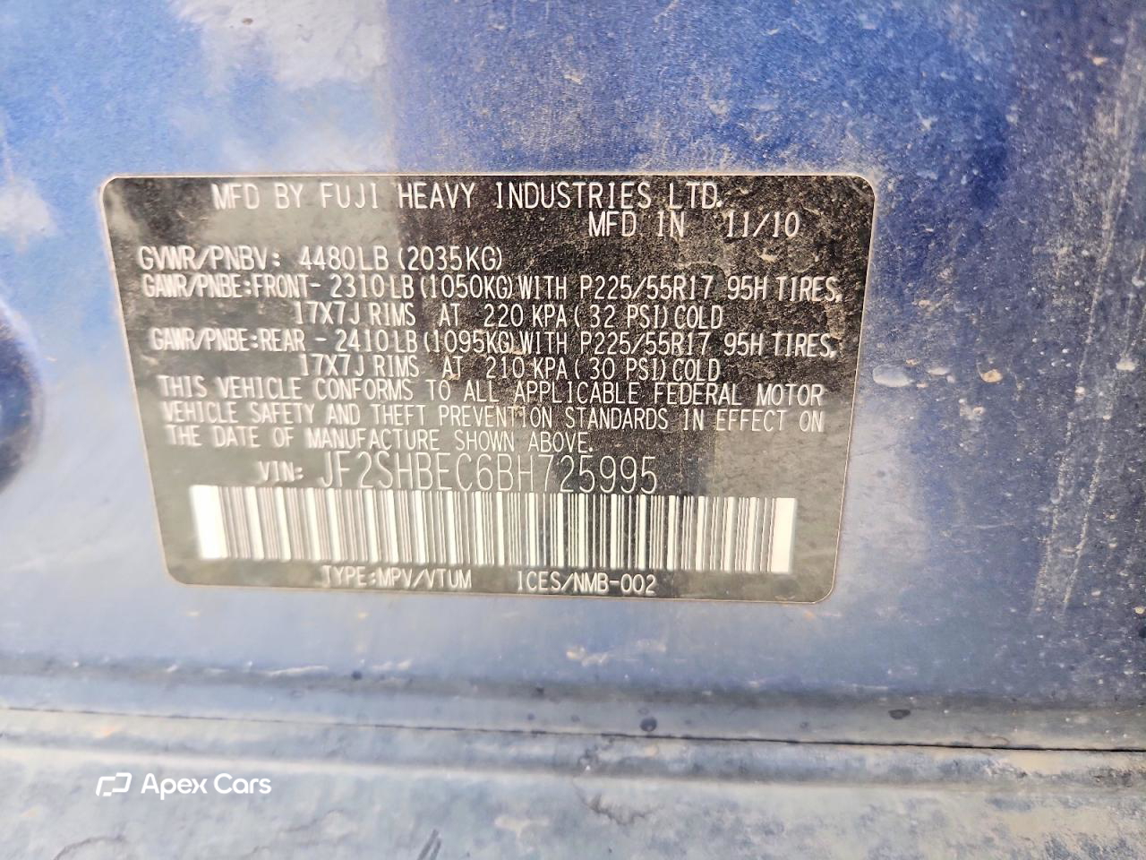 Subaru Forester 2011