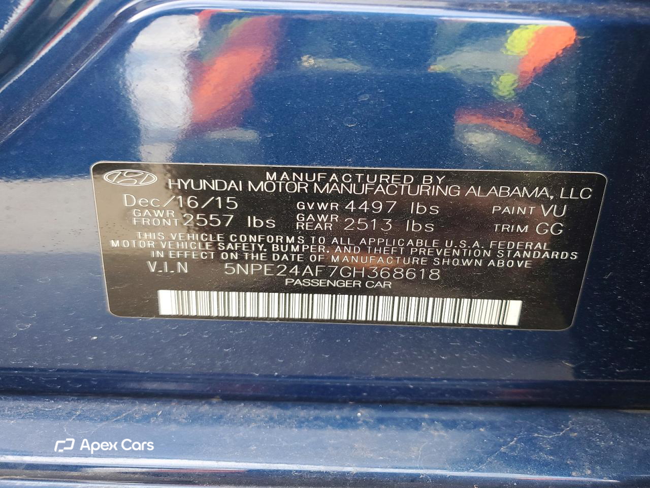 Hyundai Sonata 2016