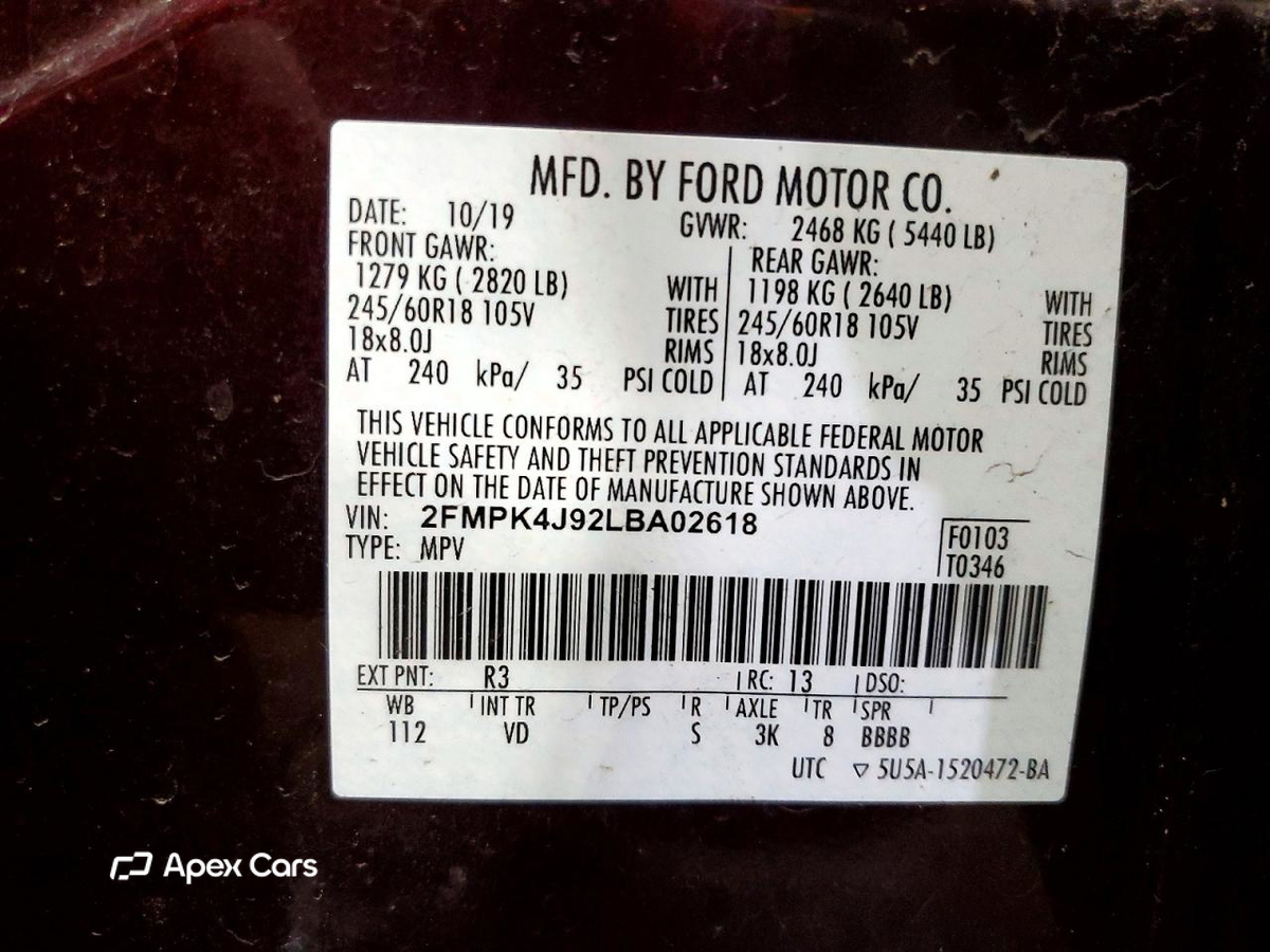 Ford Edge 2020