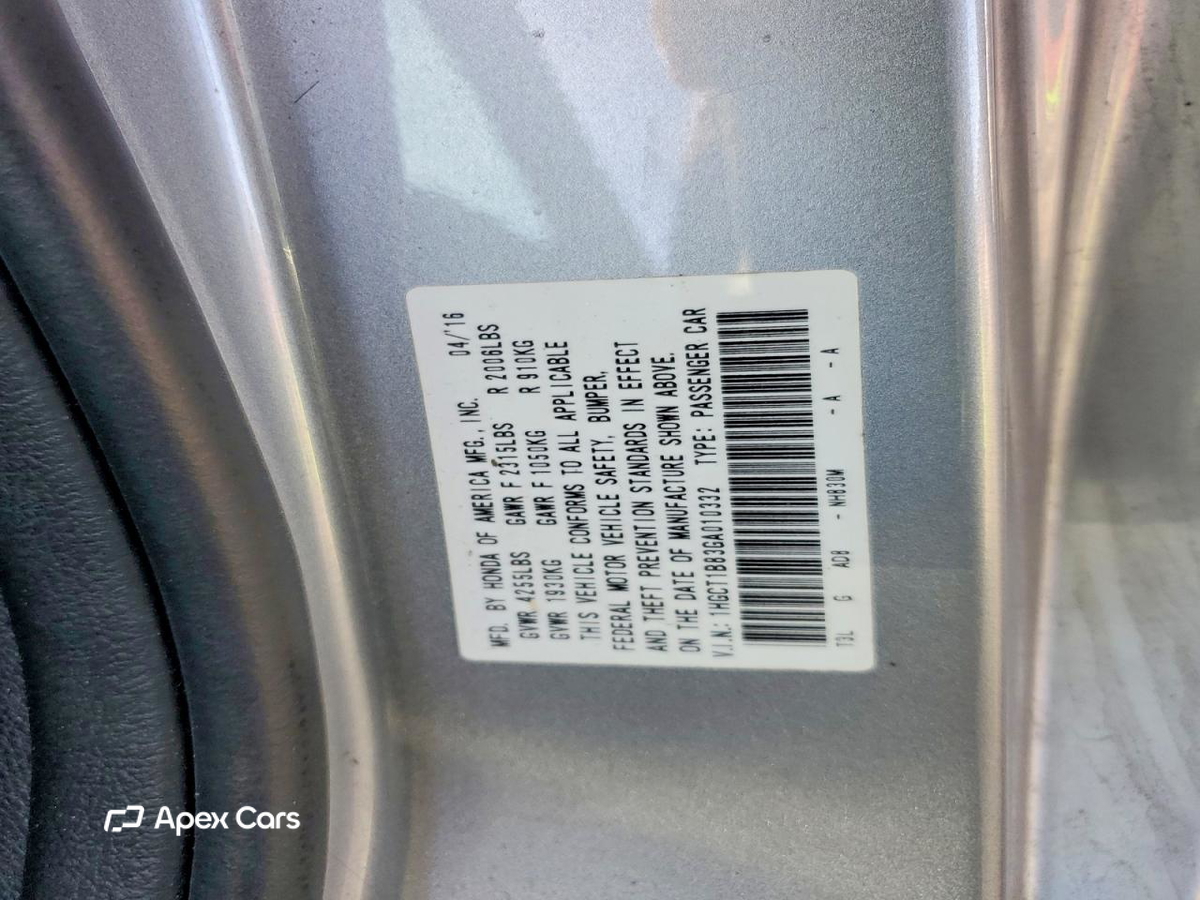 Honda Accord 2016