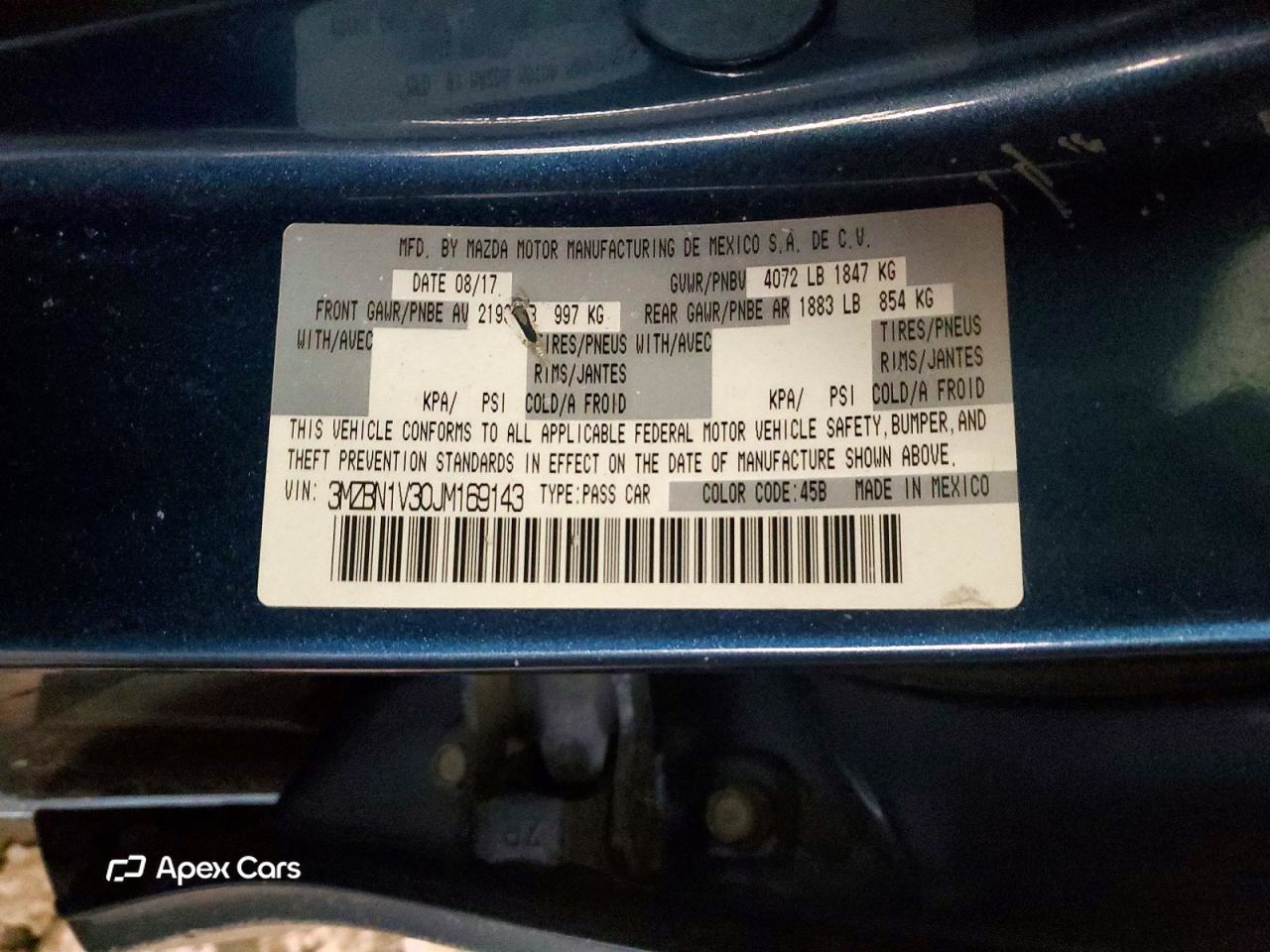 Mazda 3 2018