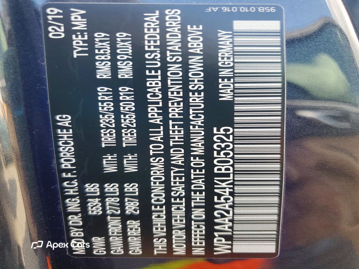Porsche Macan 2019