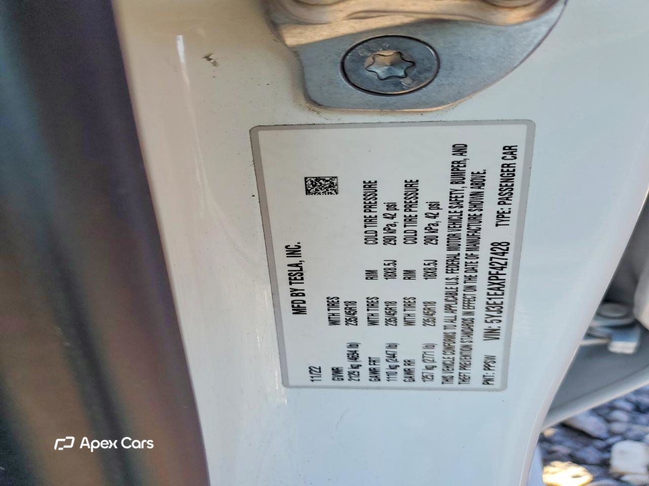 Tesla Model 3 2023