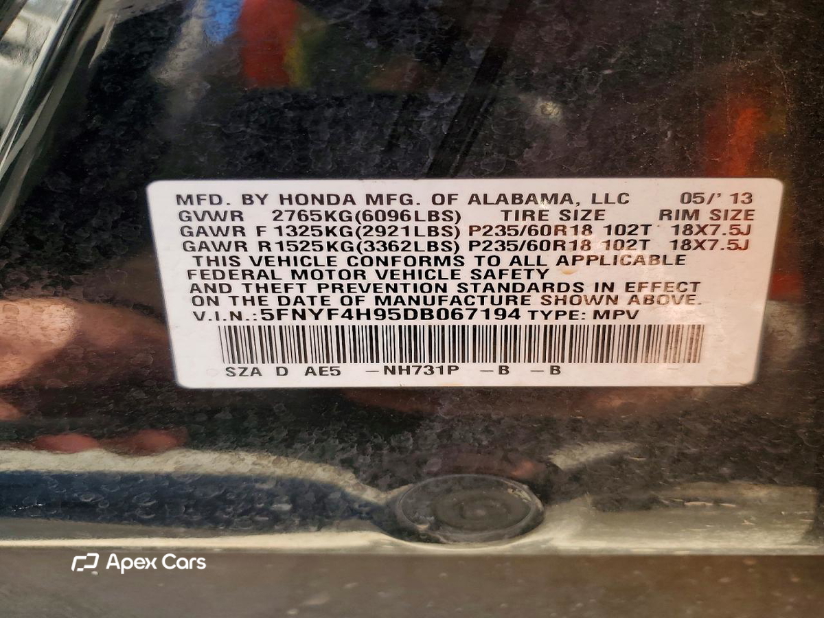 Honda Pilot 2013