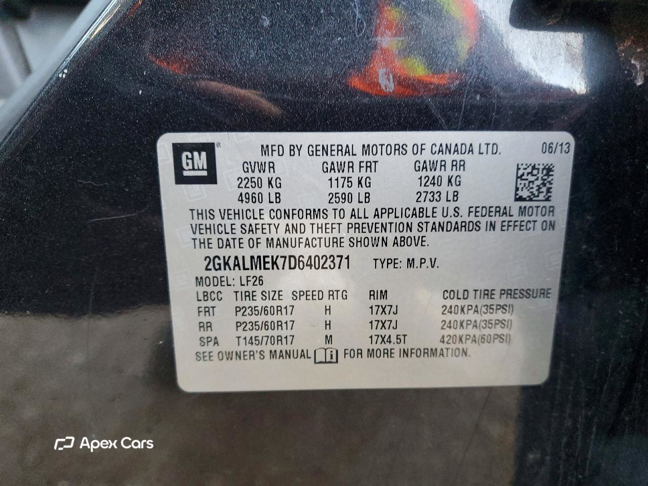 GMC Terrain 2013