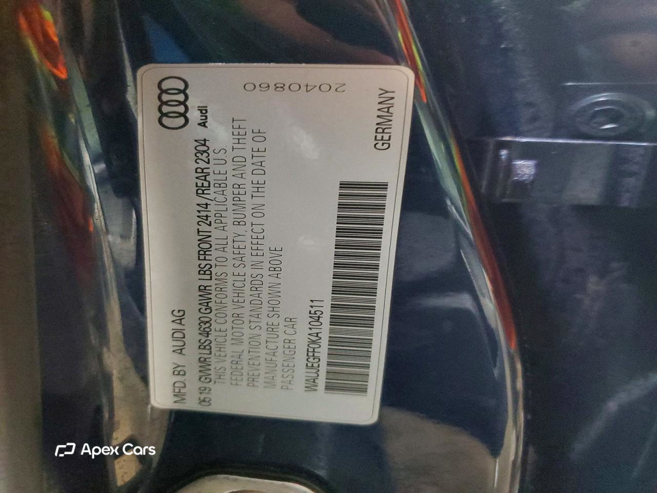 Audi A3 2019