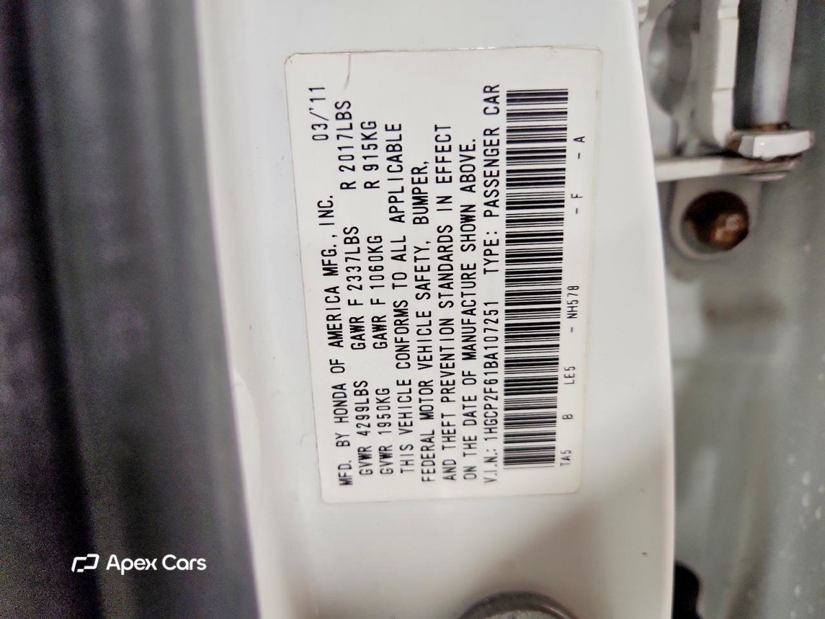 Honda Accord 2011