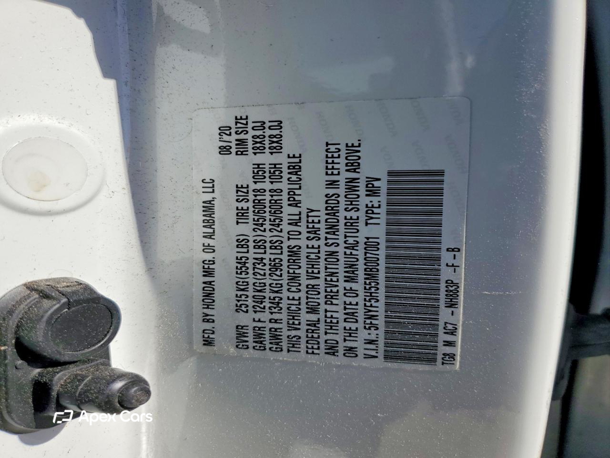Honda Pilot 2021
