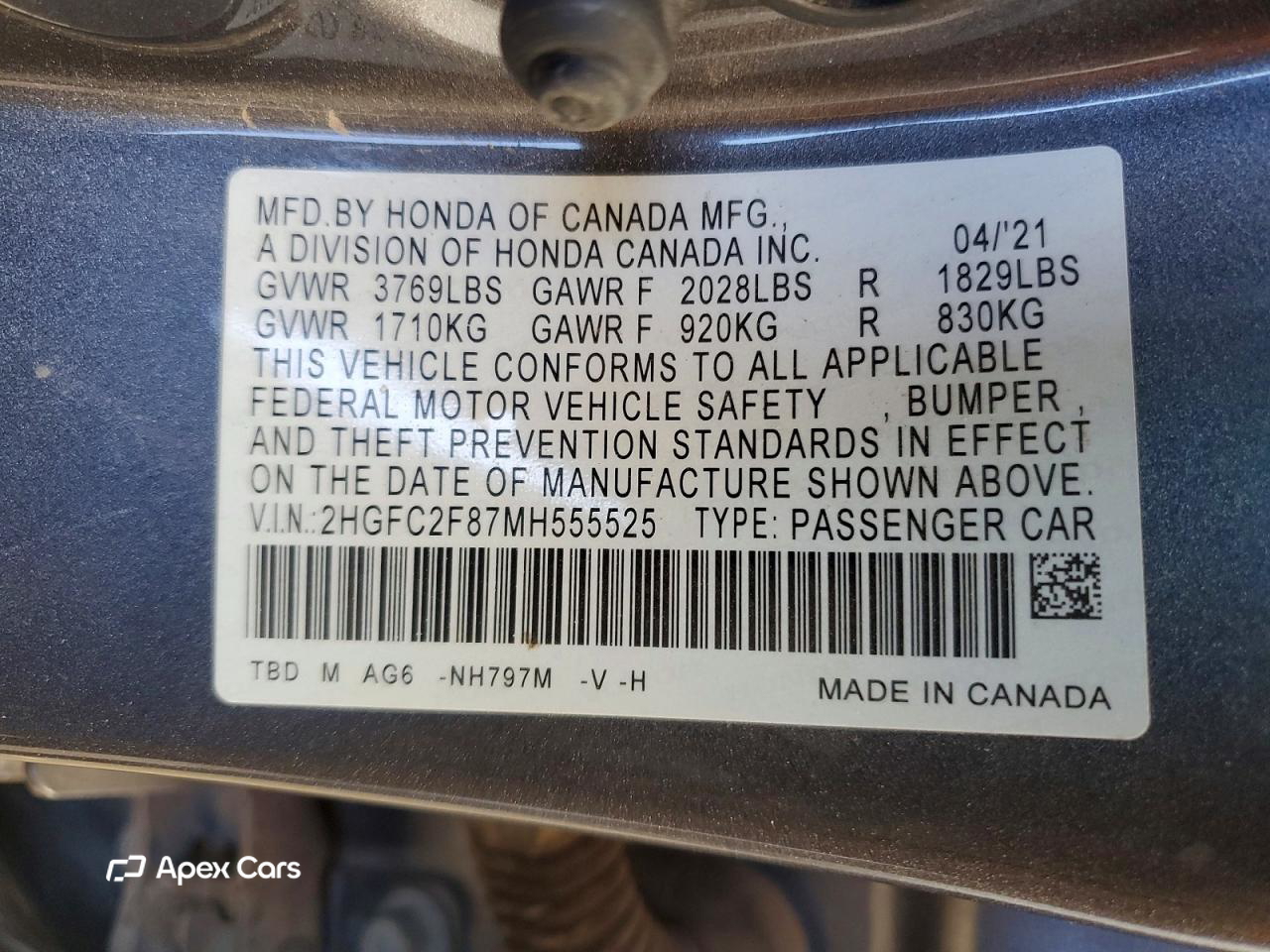 Honda Civic 2021