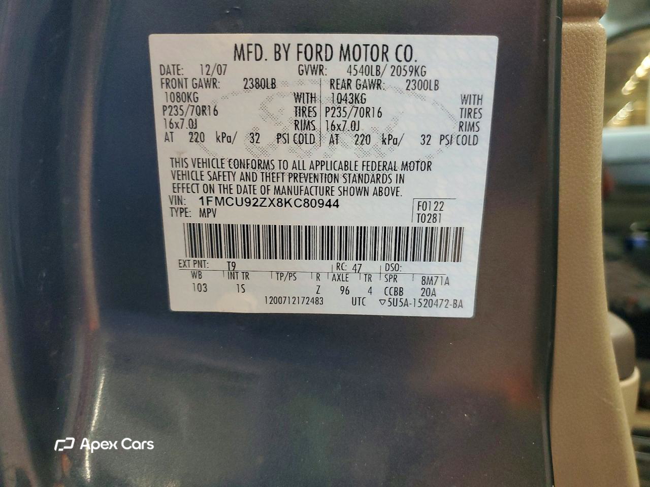 Ford Escape 2008