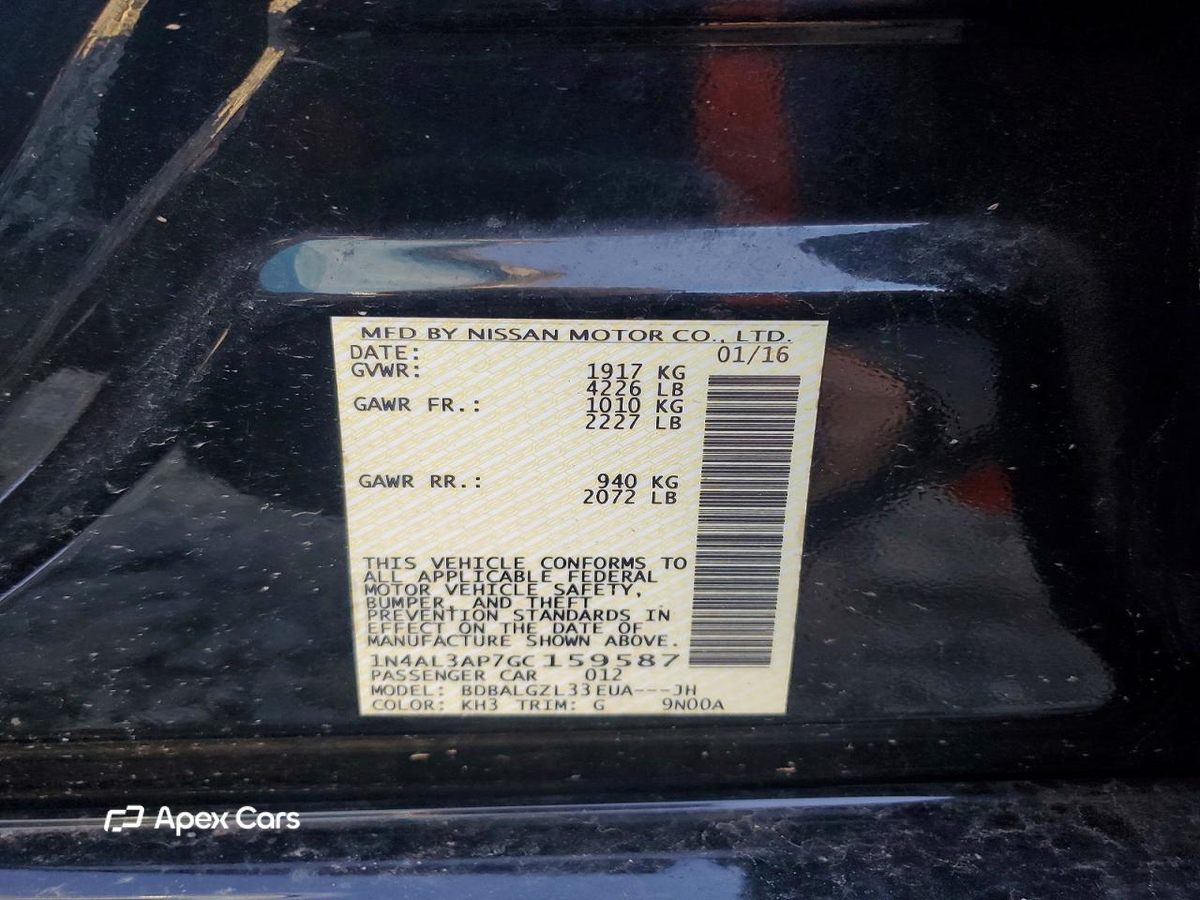 Nissan Altima 2016
