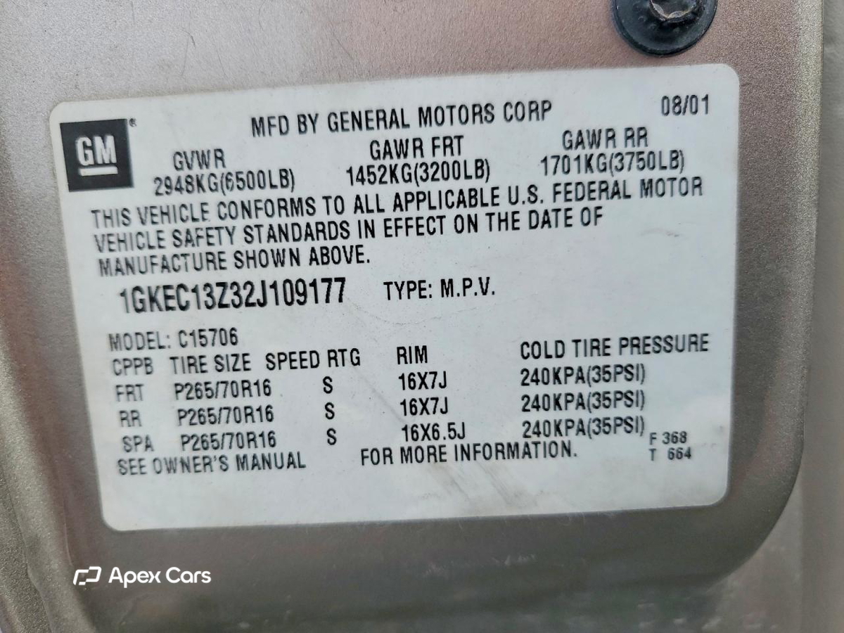 GMC Yukon 2002