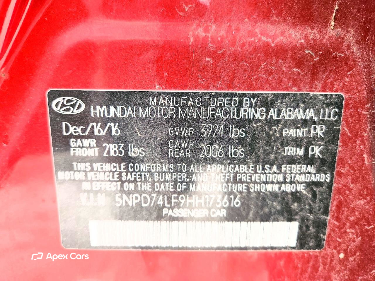 Hyundai Elantra 2017