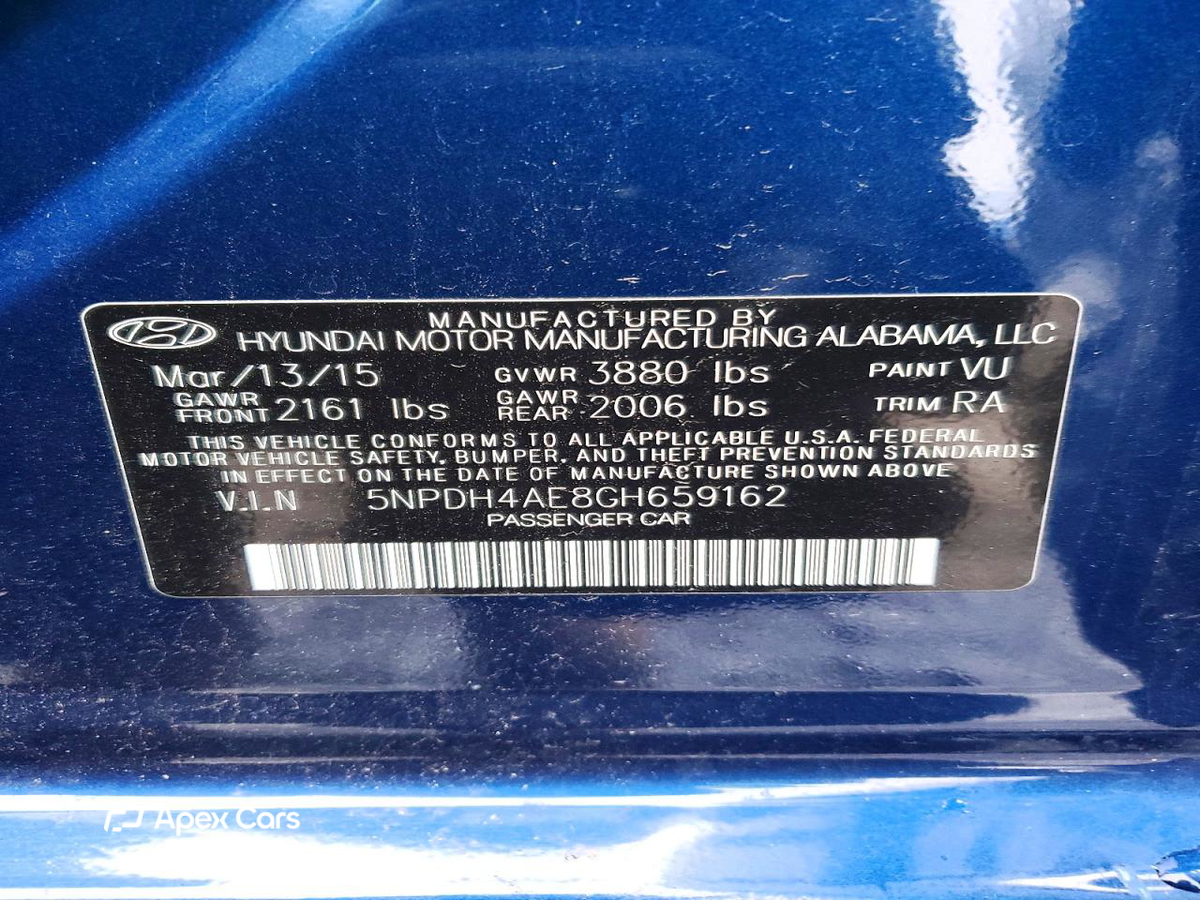 Hyundai Elantra 2016