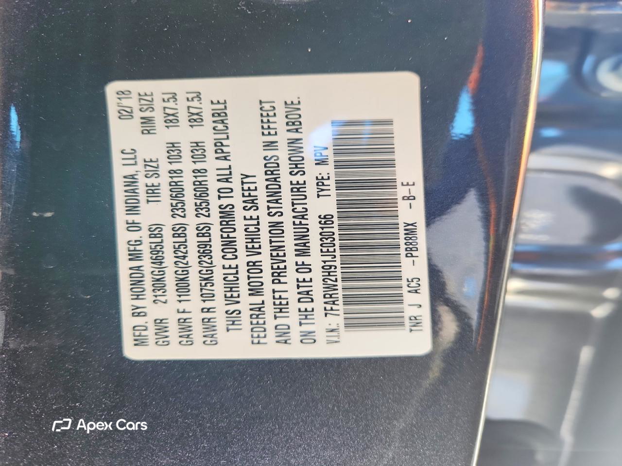 Honda CR-V 2018