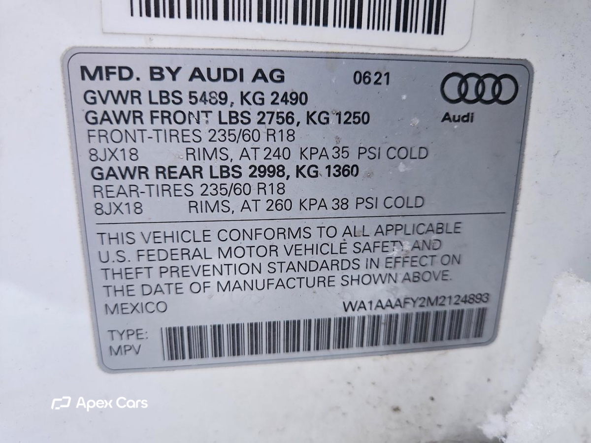 Audi Q5 2021