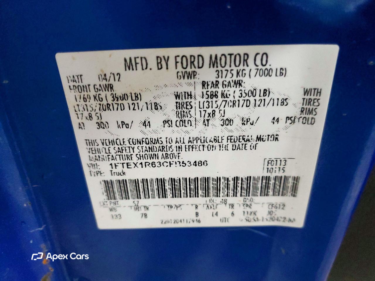 Ford F-150 2012