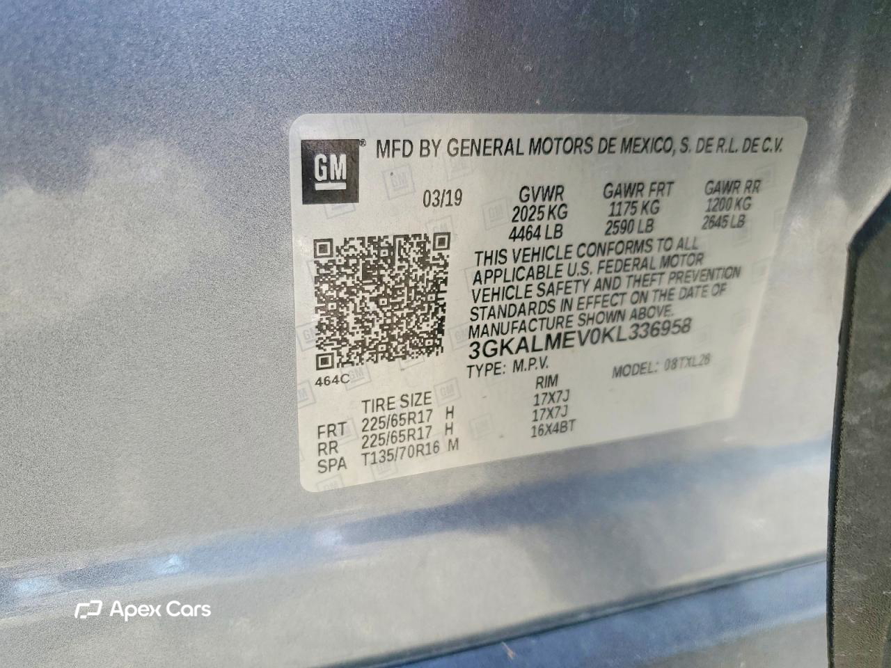 GMC Terrain 2019