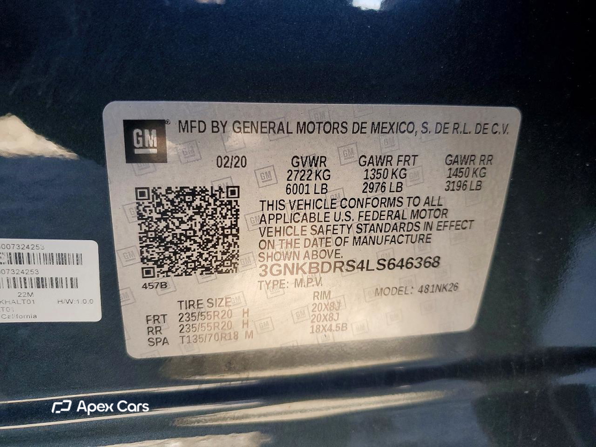 Chevrolet Blazer 2020