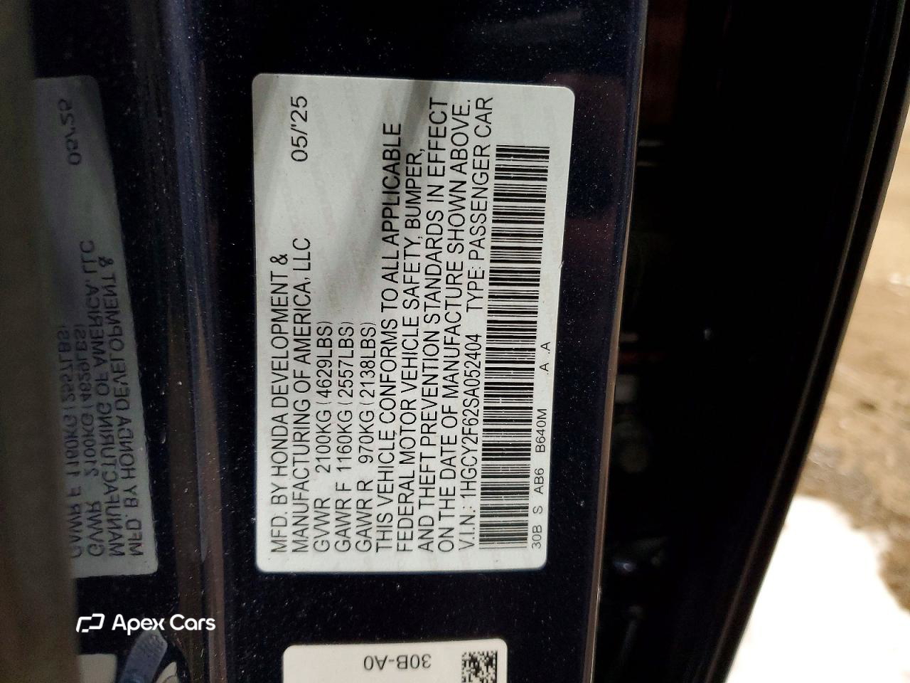 Honda Accord 2025