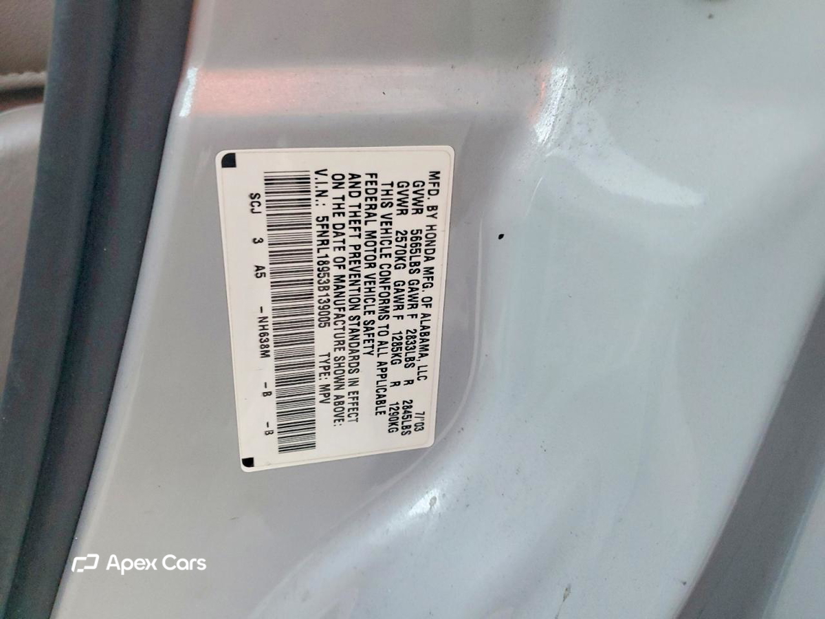 Honda Odyssey 2003