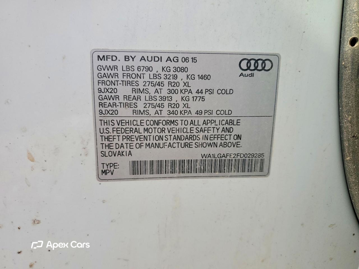 Audi Q7 2015