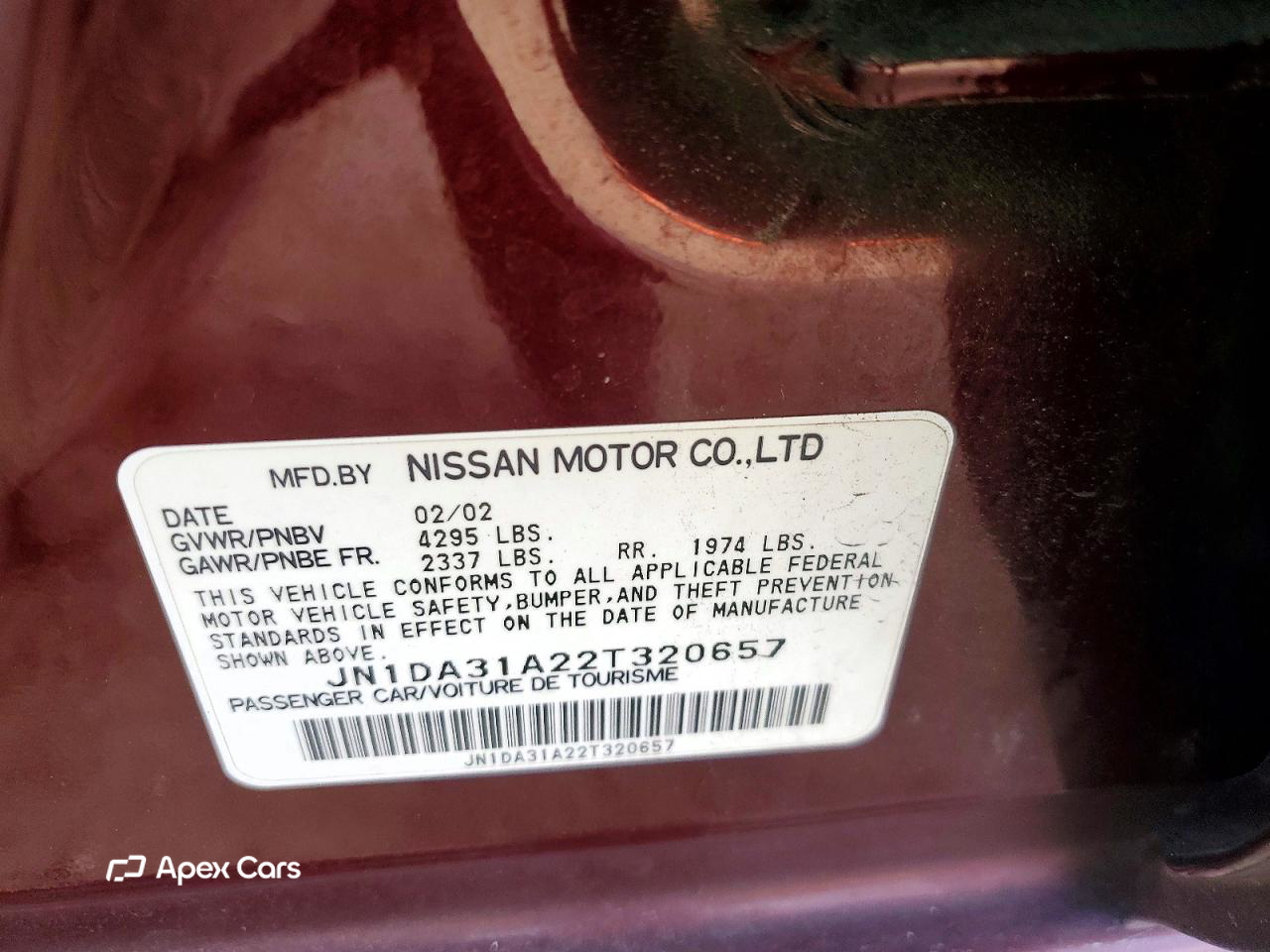 Nissan Maxima 2002